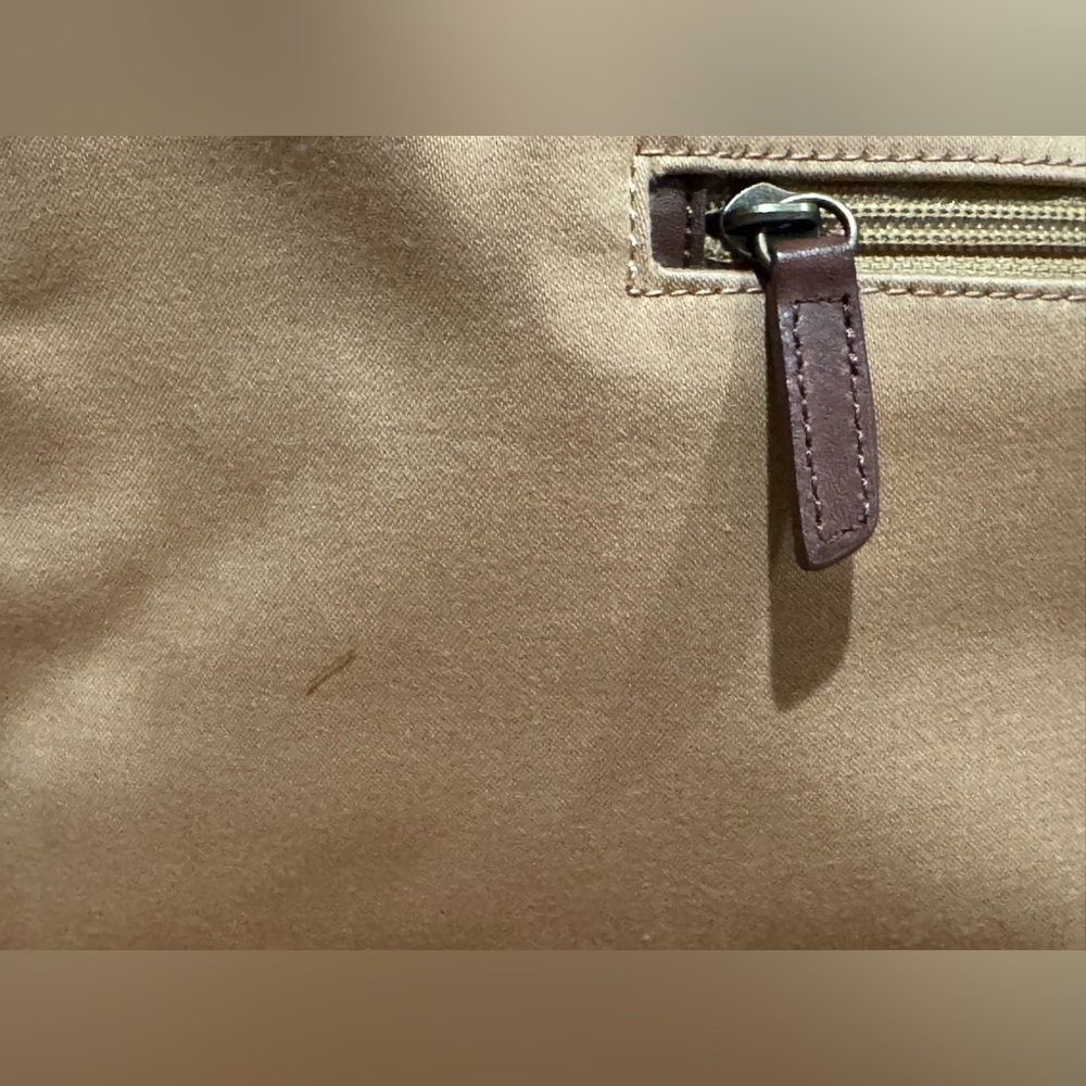 Vintage Y2K Fossil Tan Large Handbag - Picture 5 of 15